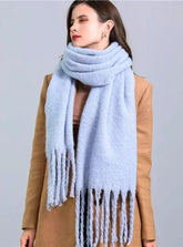 Comprar Cachecol de Caxemira Feminino - Aconchego e Elegância para o Inverno - Anellimn